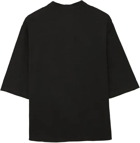 Vista 3 de 34 Sleeve Blouse Plus Size Tunic Dress Top Loose Fit Flared Tee Womens Short Sleeved Shirts