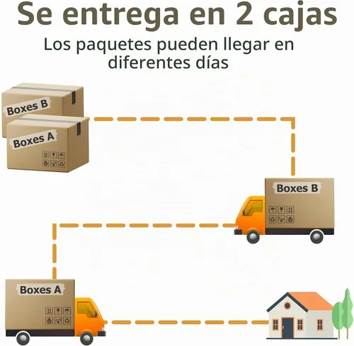 Vista 9 de HOOOWOOO Juego de Muebles Seccionales para Patio al Aire Libre, 6 Piezas Juegos de Conversación de Mimbre Sofá en Forma de L, Sofá Extra Profundo