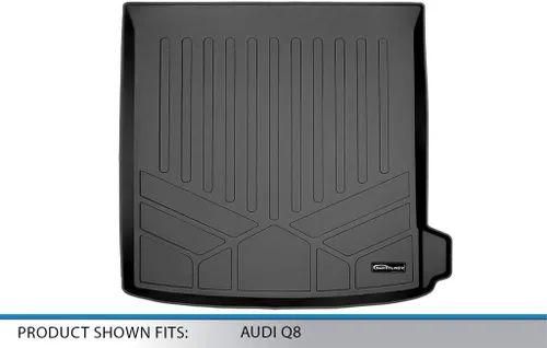 Vista 3 de SMARTLINER Alfombrilla de suelo para maletero de carga personalizada para todo tipo de clima para Audi Q8 / SQ8 2019-2025