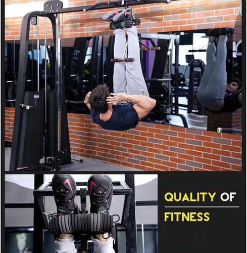 Vista 4 de YANGG Máquina invertida portátil Equipo de fitness para el hogar Ayuda invertida Perchas invertidas al revés Colgando Camillas de elevación Equipo
