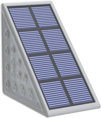 Vista 4 de NIORSUN Luces solares, impermeabilidad IP67, encendido/apagado automáticos, para escalones exterior, escalera, patio, porche, puerta delante, acera