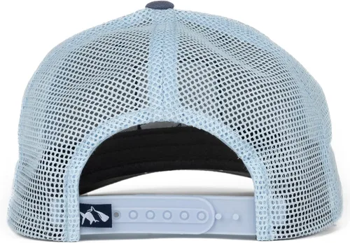 Vista 4 de Gone Astray Trucker Hat Navy OS, marino