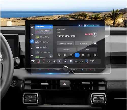 Vista 14 de Paquete de 2 protectores de pantalla RAV4 2026 para Toyota RAV4 (10.5 pulgadas Navi+12.3 pulgadas Dash) (LE/SE/XLE Premium/Woodland), vidrio