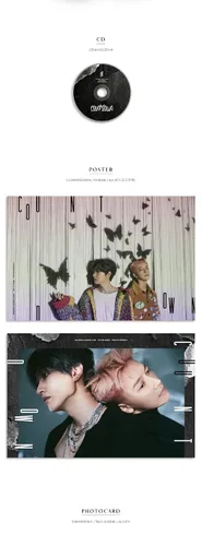 Vista 3 de SUPER JUNIOR D & E CONTABILIDAD 1er álbum de cuenta atrás versión 1p Poster+128p PhotoBook+1p PhotoCard+1p PhotoPrint+Mensaje PhotoCard SET+Tracking