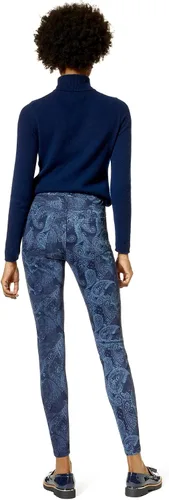 Vista 2 de HUE Leggings de mezclilla de tiro alto para mujer