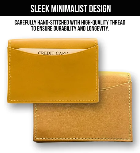 Vista 3 de Cartera de cuero 100% auténtico.., Marrón, Cartera de cuero