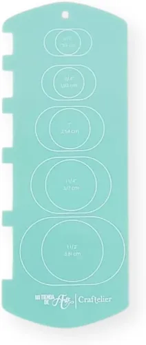 Vista 4 de Craftelier - Plantilla de encuadernación de libros para proyectos de encuadernación en espiral y anillas Guía útil y fácil de usar
