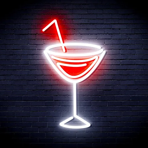 Vista 20 de AdvPro Seco Martini Flex Silicona LED Neon Sign - Azul - st16s32-fnu0207-b