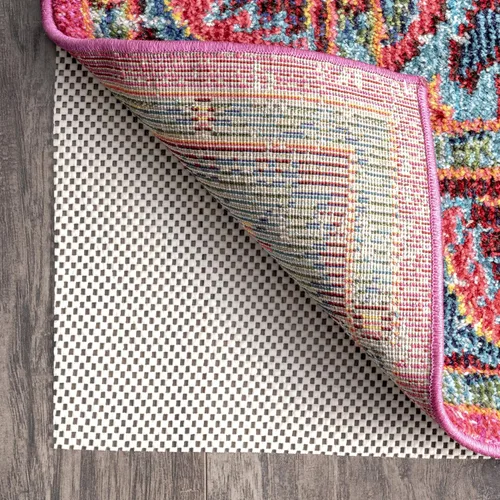 Vista 3 de nuLOOM Beau Comfort - Almohadilla estándar para alfombra, 2 x 4, color blanco