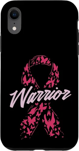 Vista 25 de Breast Cancer Awareness Pink Ribbon Warrior Gift Case for iPhone 17