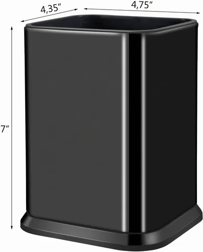 Vista 5 de RedCall - Organizador de utensilios de cocina de acero inoxidable para encimera, organizador de cucharas y espátulas, cajón rectangular moderno