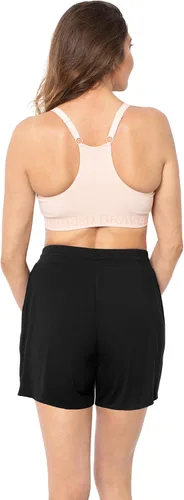 Vista 4 de Kindred Bravely Pantalones cortos de maternidad y posparto de bambú Pantalones cortos de pijama de maternidad para mujer