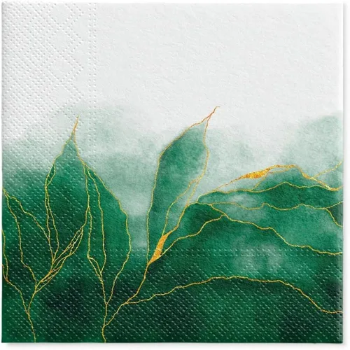Vista 7 de Servilletas de papel de flores de primavera y verano, tamaño almuerzo, desechable, 20 unidades, 13 x 13 pulgadas (desplegadas) (Bird of Paradise)