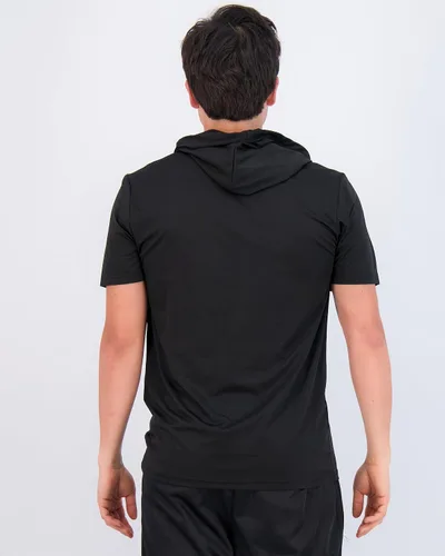 Vista 3 de Real Essentials Paquete de 3 sudadera deportiva de manga corta con capucha para hombre (disponible en tallas grandes y altas)
