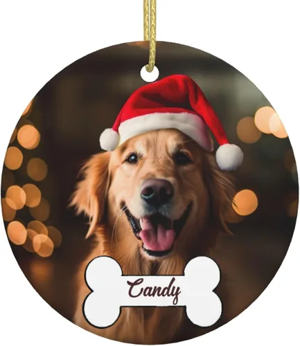 Vista 16 de Adornos personalizados para la primera Navidad del bebé, adornos colgantes de cerámica con foto de bebé, regalo de recuerdo para bebé recién nacido