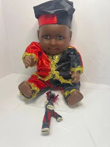 Vista 2 de Muneco/Muñeca para Eshu Eleggua Garabato Lucero Mundo Santeria Egun