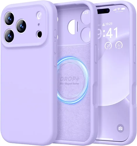 Vista 391 de LOVE 3000 Diseñada para Funda iPhone Air, Silicona Premium [Compatible con Magsafe][Forro de Microfibra Suave Anti-Rayones] Funda Protectora