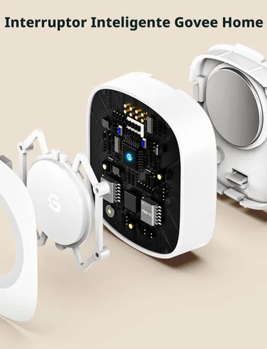Vista 5 de GoveeLife Botón Sensor Inteligente Mini Inalámbrico, Control de Grupo para Múltiples Dispositivos, Botón de Control Versátil, Alimentado por