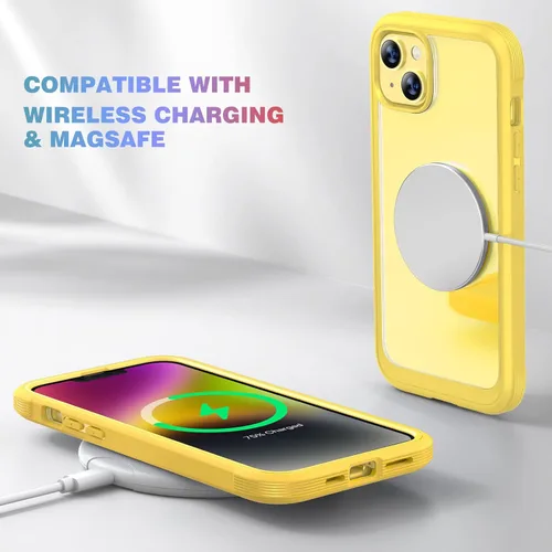 Vista 703 de DIACLARA - Funda transparente compatible con iPhone XR 6.1 pulgadas 2018