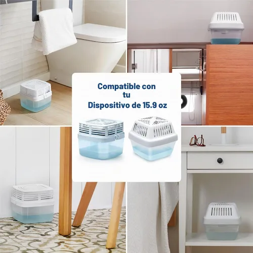 Vista 5 de HUMYDRY Recambios de absorción de humedad para deshumidificador de 15.9
