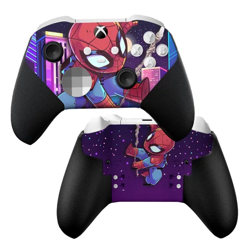 Vista 61 de Retro Comic Customised Wireless Controller for Elite by BCB. Original Elite Series 2 Controller Compatible with Xbox One / Series X & S. Customized