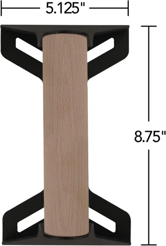 Vista 4 de Barras de empuje de madera con mango ergonómico. Portátil