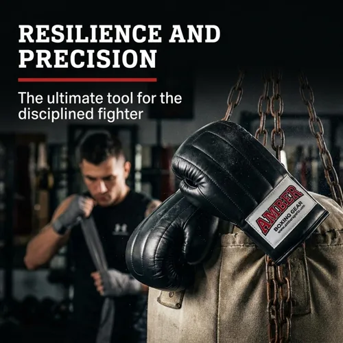 Vista 7 de Extreme Boxing Bag Gloves Premium Quality Leather, Enhanced Protection, Comfort Fit, Versatile Use, Professional-Grade Performance