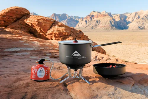 Vista 2 de MSR WindBurner - Olla antiadherente de 2,5 litros para acampar y mochileros