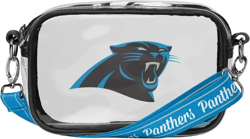 Vista 9 de FOCO NFL Womens NFL Team Logo Stripe Clear Crossbody Bag