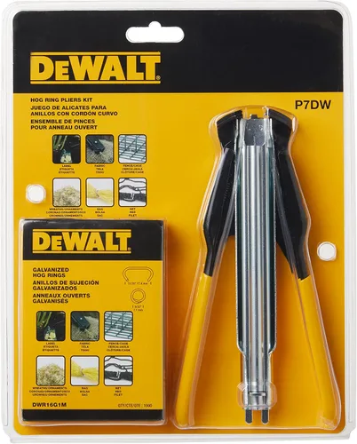 Vista 2 de DEWALT Kit de Alicates para Anillas de Sujeción, Incluye Alicates y Paquete de 1000 Anillas (P7DW) (Paquete de 10)