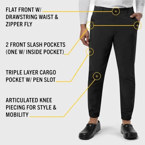 Vista 3 de Carhartt Men's Micro Ripstop Cargo Jogger Pant