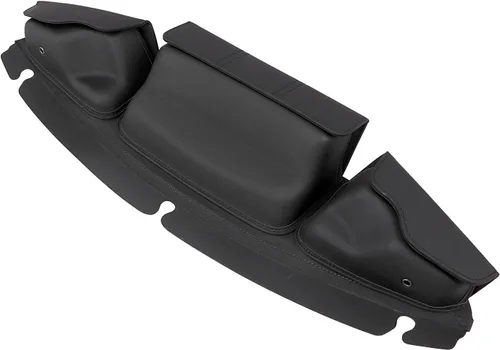 Vista 9 de Bolsa para parabrisas con 3 bolsillos compatible con Harley Touring Electra Glide Street Glide FLHT FLHTC FLHX FLHTK 1996-2013