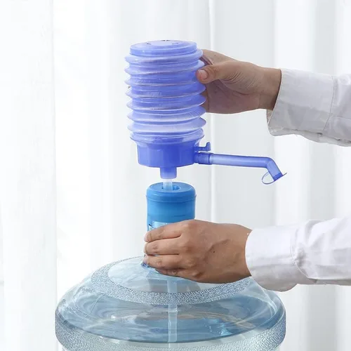 Vista 2 de Bomba de agua manual, dispensador de agua, bomba de mano universal, bomba manual universal de agua potable, dispensador manual de presión manual