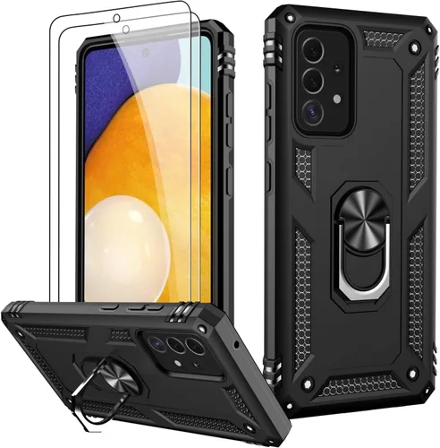 Vista 8 de LUMARKE Funda para Galaxy A51 4G con Protector de Pantalla, Pasa Prueba de Caída de 16 pies de Grado Militar, Cubierta Protectora para Teléfono