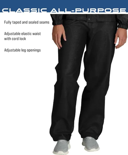 Vista 3 de FROGG TOGGS Traje de lluvia clásico multiusos transpirable impermeable para mujer Negro