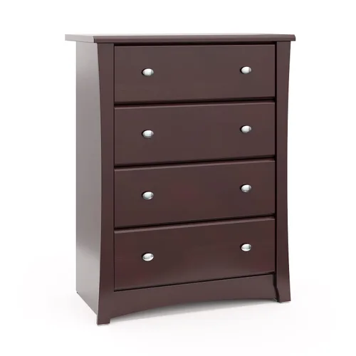 Vista 19 de Cajón de vestidor Stork Craft Crescent 6, Negro