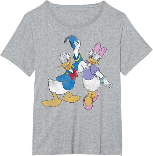Vista 14 de Disney Mickey and Friends Donald and Daisy - Camiseta desgastada Blanco
