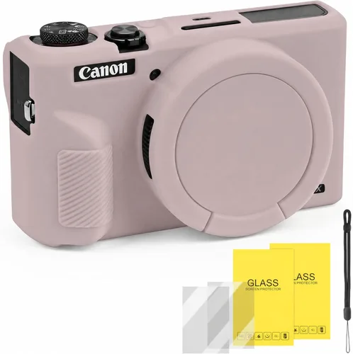 Vista 10 de Funda de silicona para cámara Canon PowerShot G7X Mark III (negro)
