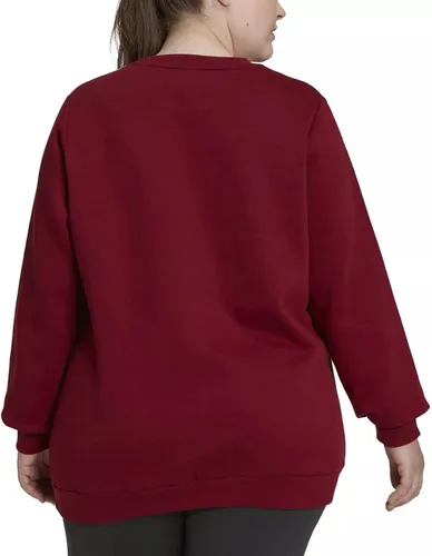 Vista 62 de adidas Sudadera Essentials de forro polar con 3 rayas para mujer
