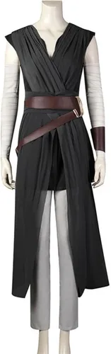 Vista 2 de Masfrida Disfraz de Rey para mujer Rise of SW Cosplay Rey Batalla, traje de guerrero, traje completo de Halloween para adultos