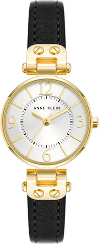 Vista 10 de Anne Klein Reloj con correa de cuero para mujer