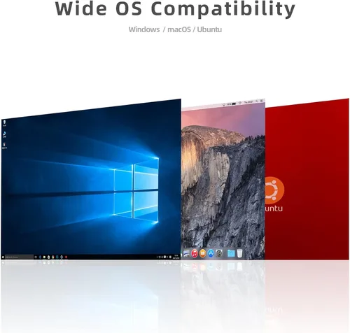 Vista 6 de SerialEdgeX Adaptador USB-C a Serial RS232 Indicadores de estado de 3 LED, 1 paquete Full-Pin RS232 Connectivity with Signal Support For Device