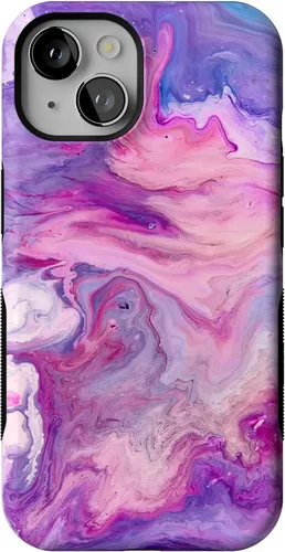 Vista 34 de Casely Funda para iPhone 14 Crayola Outside The Lines Marcador Crayola Compatible con MagSafe Diseño protector audaz
