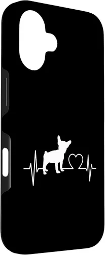 Vista 3 de Funda para iPhone 16 Bulldog Francés Perro Mamá Perro Papá Frenchie Mamá