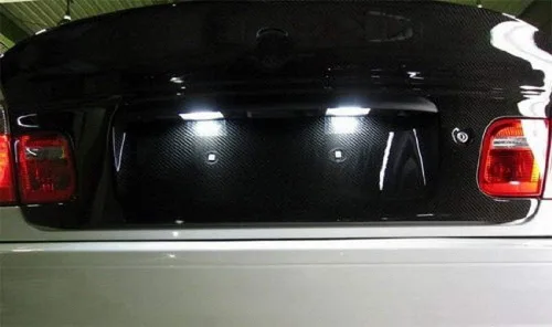 Vista 6 de iJDMTOY OEM-Fit - Kit de luces LED completas para placa de matrícula de 3 W, compatible con BMW E46 LCI/Facelift 325ci 330ci M3 2-Coor Coupe
