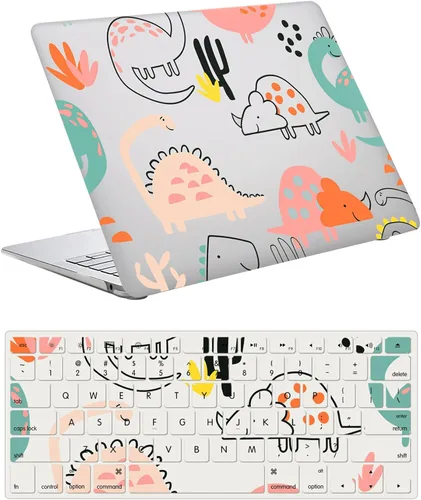 Vista 8 de Funda compatible con MacBook Air de 11 pulgadas 2015 2014 2013 2012 2011 2010 versión A1465 A1370, carcasa rígida de plástico para portátil y CH137