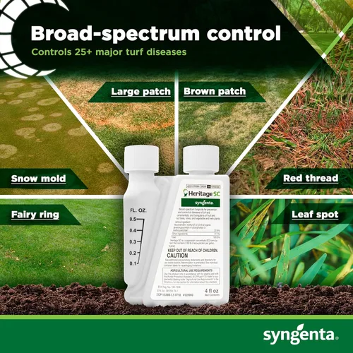 Vista 2 de Syngenta - Fungicida Heritage SC 4oz
