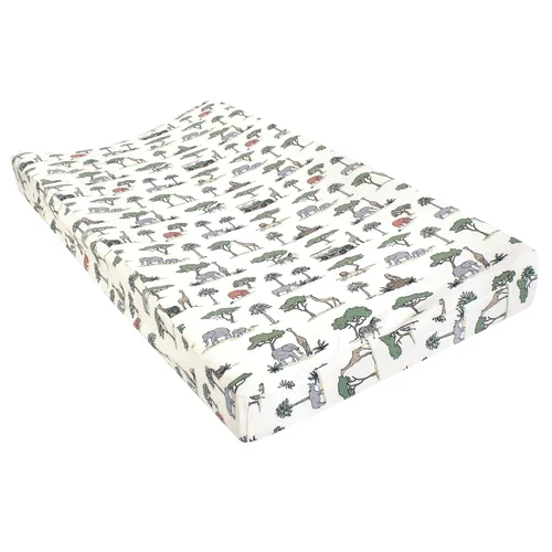 Vista 35 de Hudson Baby Funda unisex para cambiador de bebé, Animal Adventure, talla única