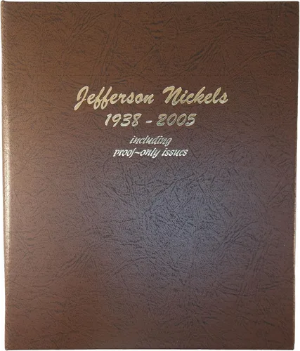Vista 7 de Dansco nosotros Jefferson níquel álbum de monedas página 5 1990 – 2002 con prueba de # 8113 – 5
