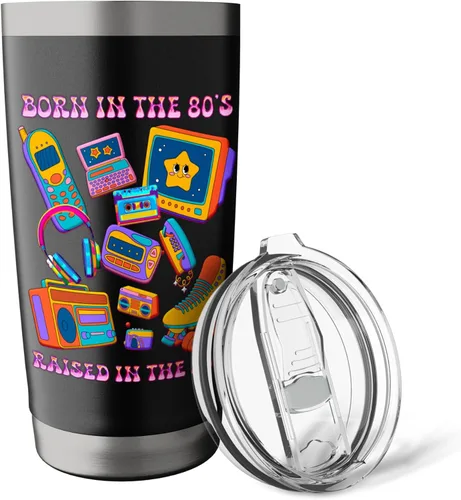 Vista 5 de Retro Memories Stainless Steel Insulated Tumbler